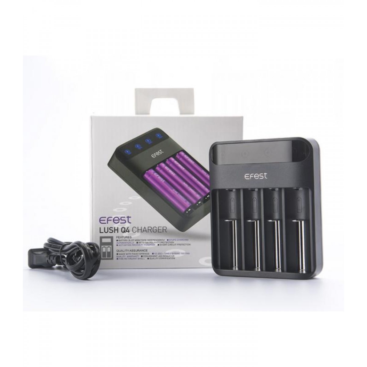EFEST LUSH Q4 ΦΟΡΤΙΣΤΗΣ ΜΠΑΤΑΡΙΩΝ