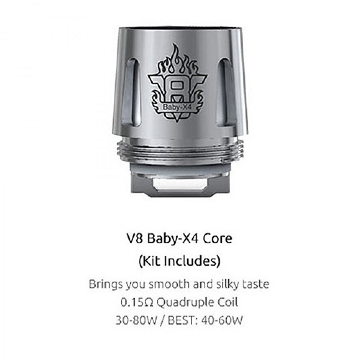 Smoktech TFV8 Baby 0.15ohm coil T12 1τμχ 