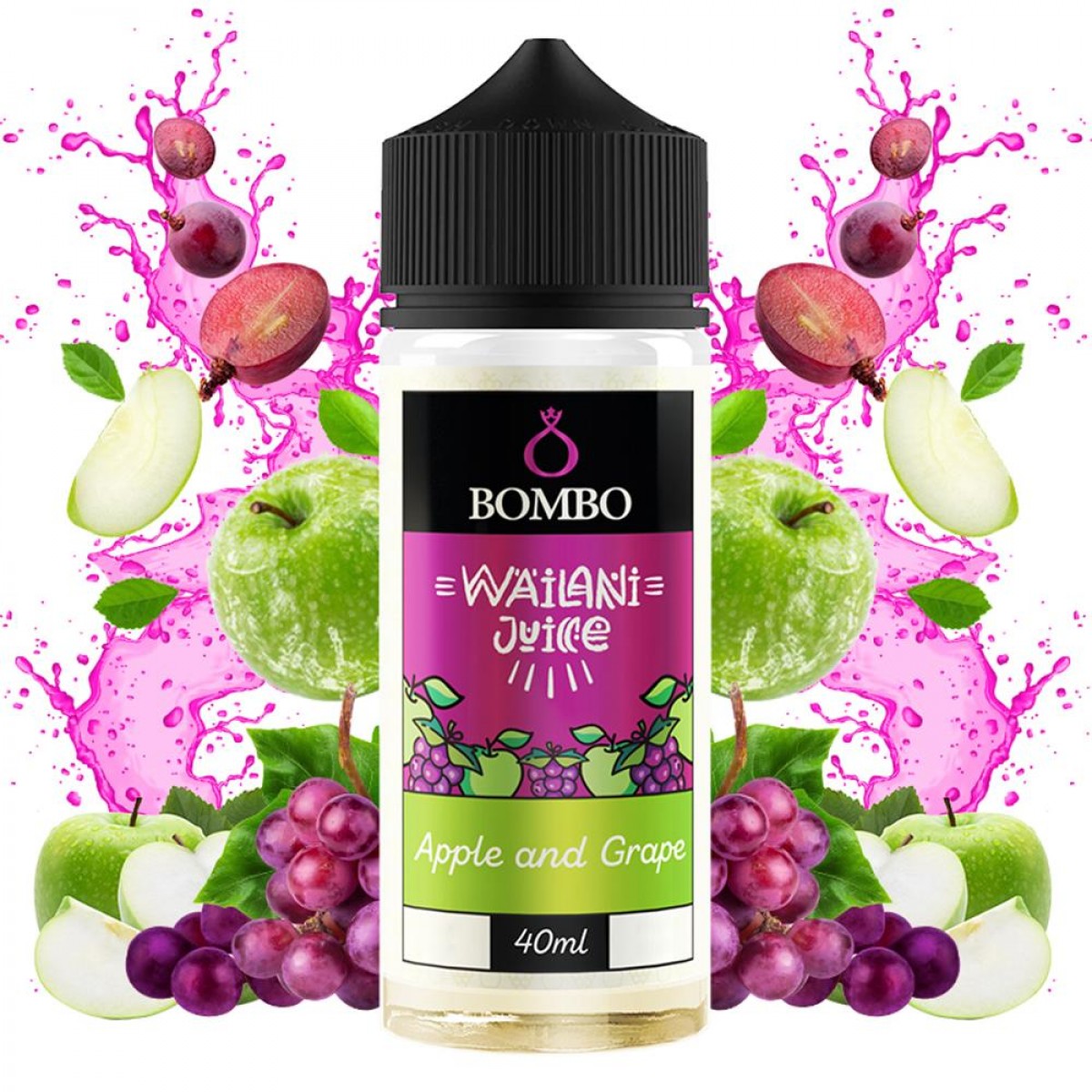 BOMBO WAILANI JUICE APPLE AND GRAPE 40ML/120ML FLAVORSHOT