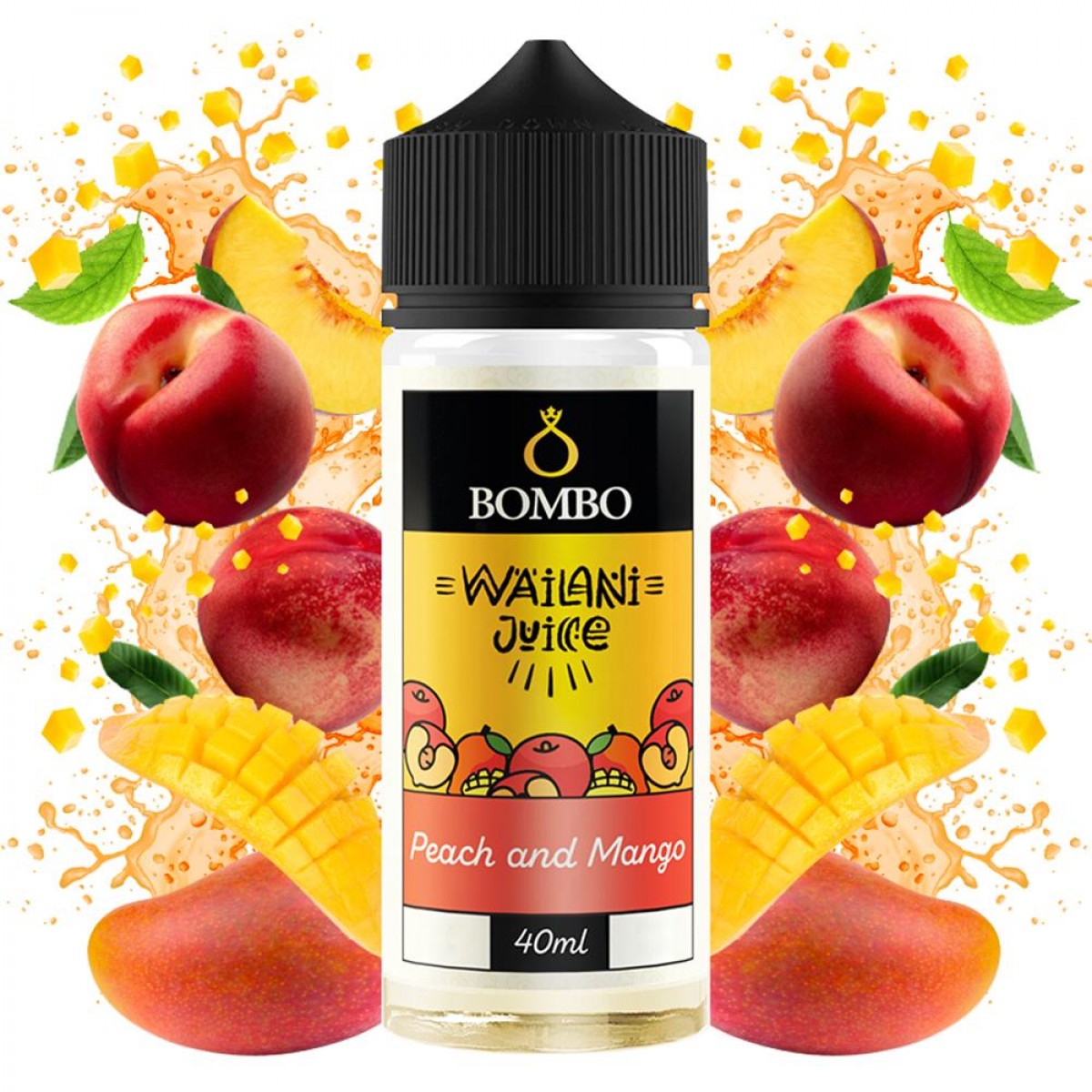 BOMBO WAILANI JUICE PEACH AND MANGO 40ML/120ML FLAVORSHOT