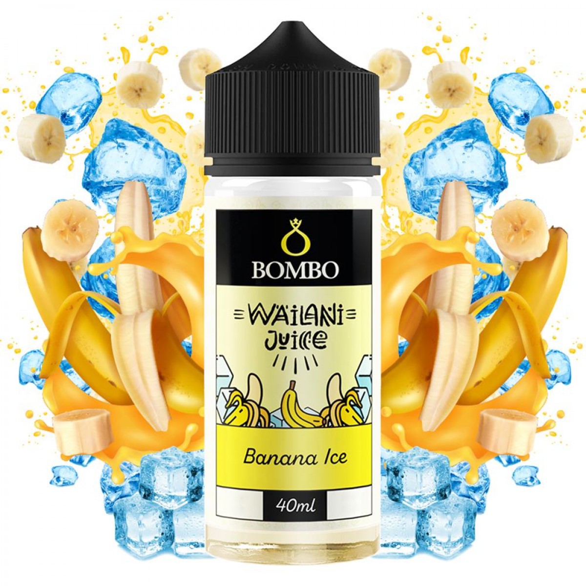 BOMBO WAILANI JUICE BANANA ICE 40ML/120ML FLAVORSHOT