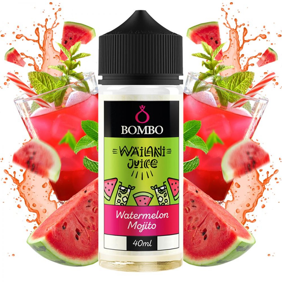 BOMBO WAILANI JUICE WATERMELON MOJITO 40ML/120ML FLAVORSHOT
