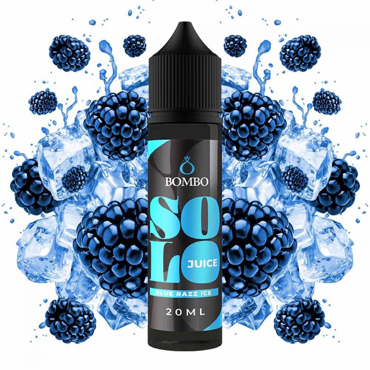 BOMBO SOLO JUICE BLUE RAZZ ICE 20ML/60ML FLAVORSHOT BOMBO SOLO JUICE BLUE RAZZ ICE 20ML/60ML FLAVORSHOT