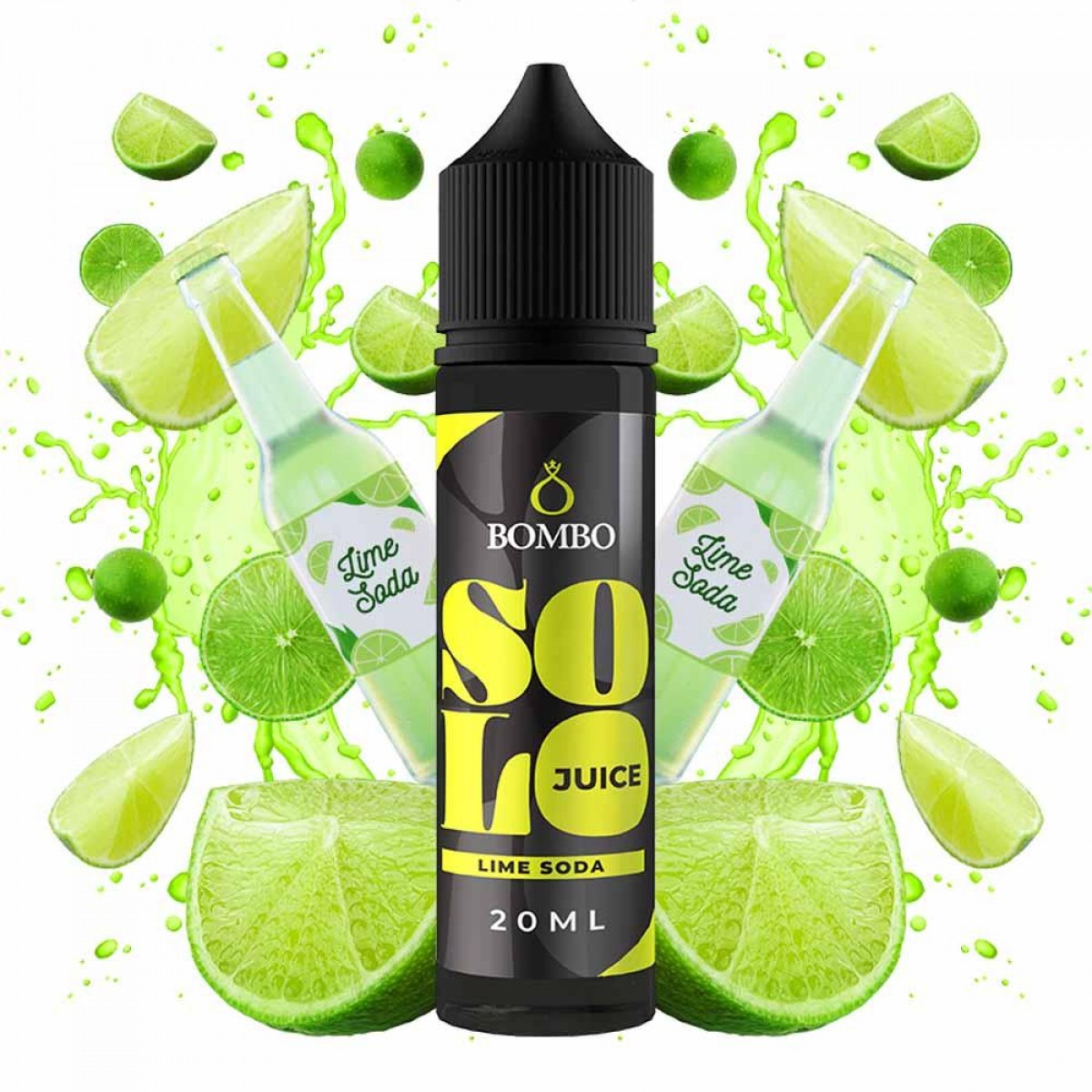 BOMBO SOLO JUICE LIME SODA 20ML/60ML FLAVORSHOT