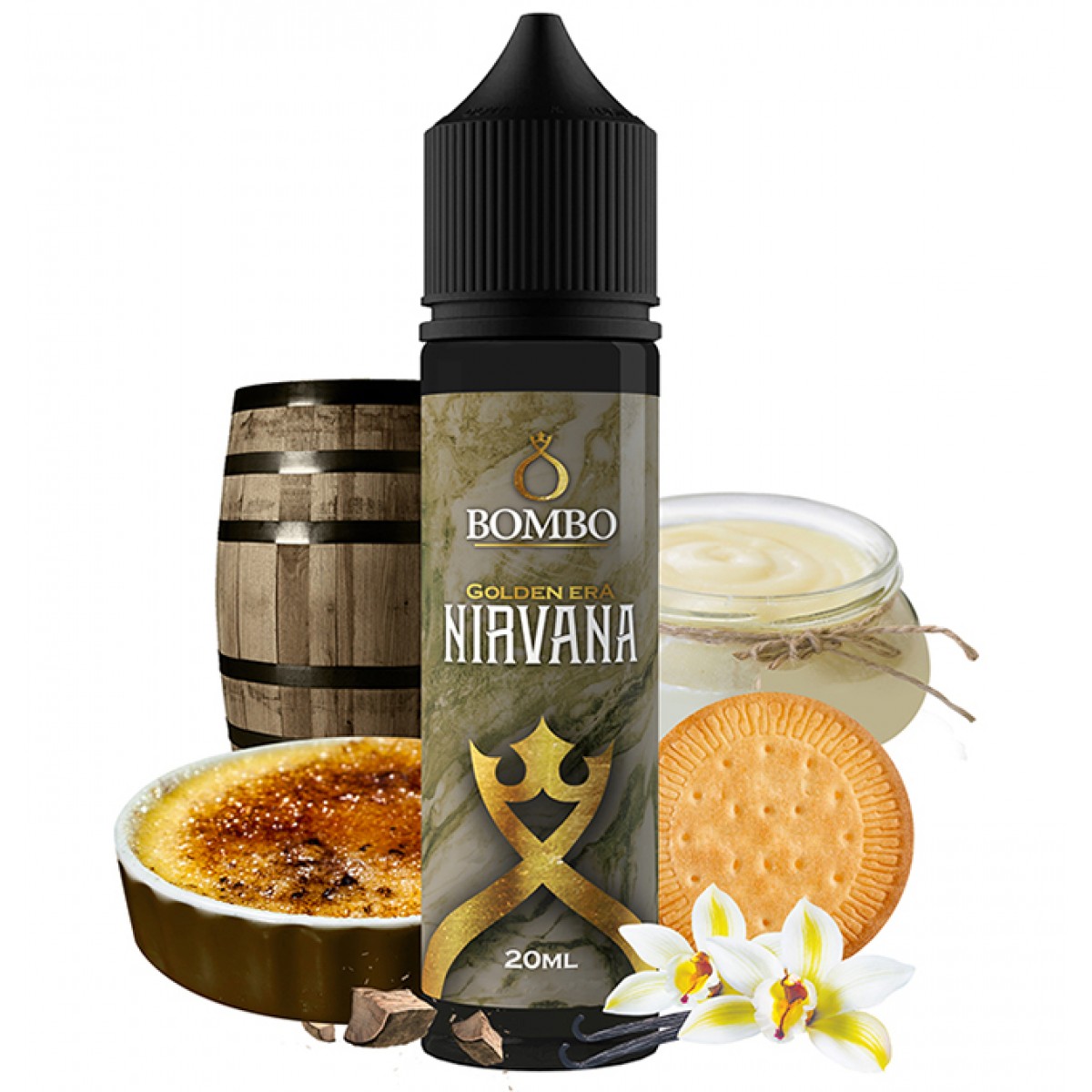 BOMBO GOLDEN ERA NIRVANA 20ML/60ML FLAVORSHOT BOMBO GOLDEN ERA NIRVANA 20ML/60ML FLAVORSHOT