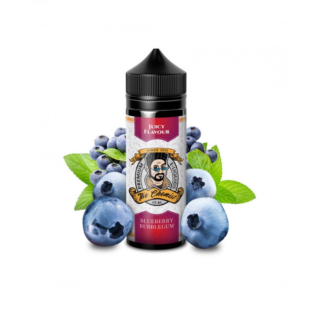 The Chemist Flavour Shot Blueberry BubbleGum 40/120ml