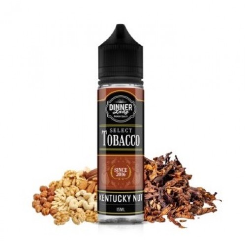 Dinner Lady Select Tobacco Kentucky Nut Flavour Shot 15/60ml