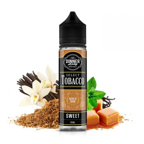 Dinner Lady Select Tobacco Sweet Flavour Shot 15/60ml