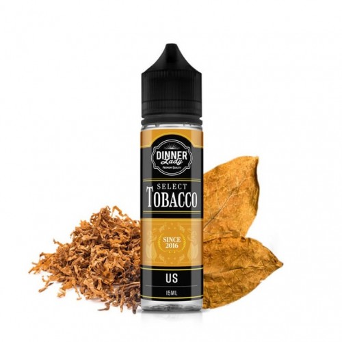 Dinner Lady Select Tobacco Us Flavour Shot 15/60ml
