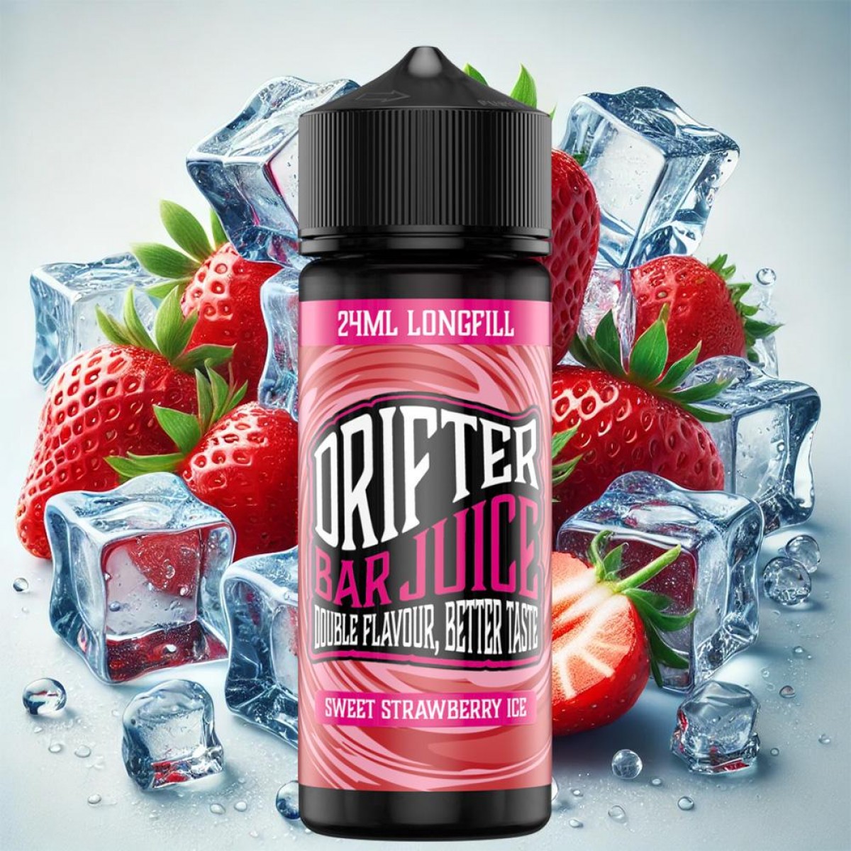 DRIFTER BAR JUICE SWEET STRAWBERRY ICE 24ML/120ML FLAVORSHOT