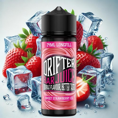 DRIFTER BAR JUICE SWEET STRAWBERRY ICE 24ML/120ML FLAVORSHOT