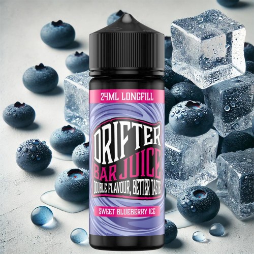 DRIFTER BAR JUICE SWEET BLUEBERRY ICE 24ML/120ML FLAVORSHOT
