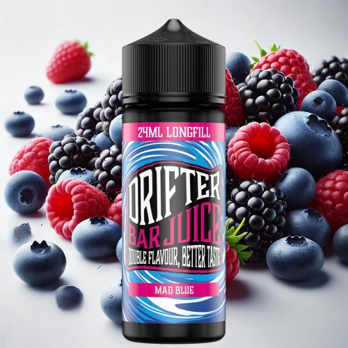DRIFTER BAR JUICE MAD BLUE 24ML/120ML FLAVORSHOT