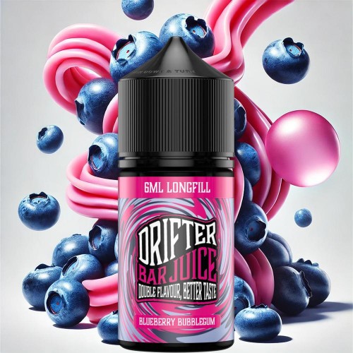 DRIFTER BAR JUICE BLUEBERRY BUBBLEGUM 6ML/30ML FLAVORSHOT