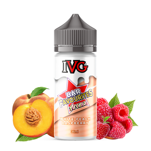 IVG Flavorshot White Peach Raspberry 36ml/120ml