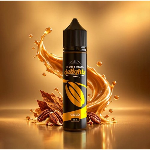Montreal Delights Gold Flavour Shot 12/60ml