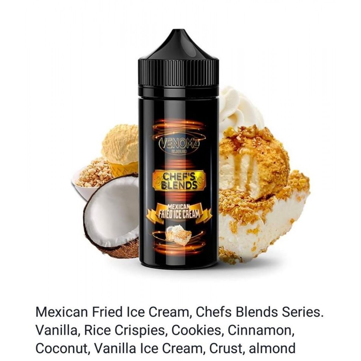 Venomz Mexican Fried Ice Cream Flavorshot 24ml/120ml