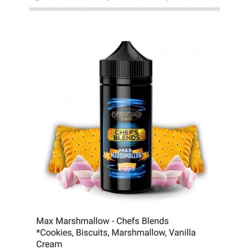Venomz Max Marsmallow Flavorshot 24ml/120ml